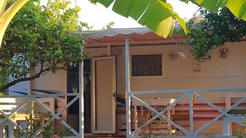 Mobile home - flere senge | Opholdsområde