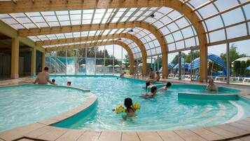 Indoor pool, outdoor pool