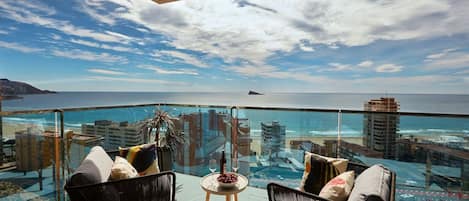 Apartment, 3 Bedrooms, Terrace, Sea View | Terrace/patio