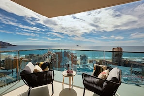 Apartment, 3 Bedrooms, Terrace, Sea View | Terrace/patio - Sunset Drive Holidays Benidorm (Benidorm)