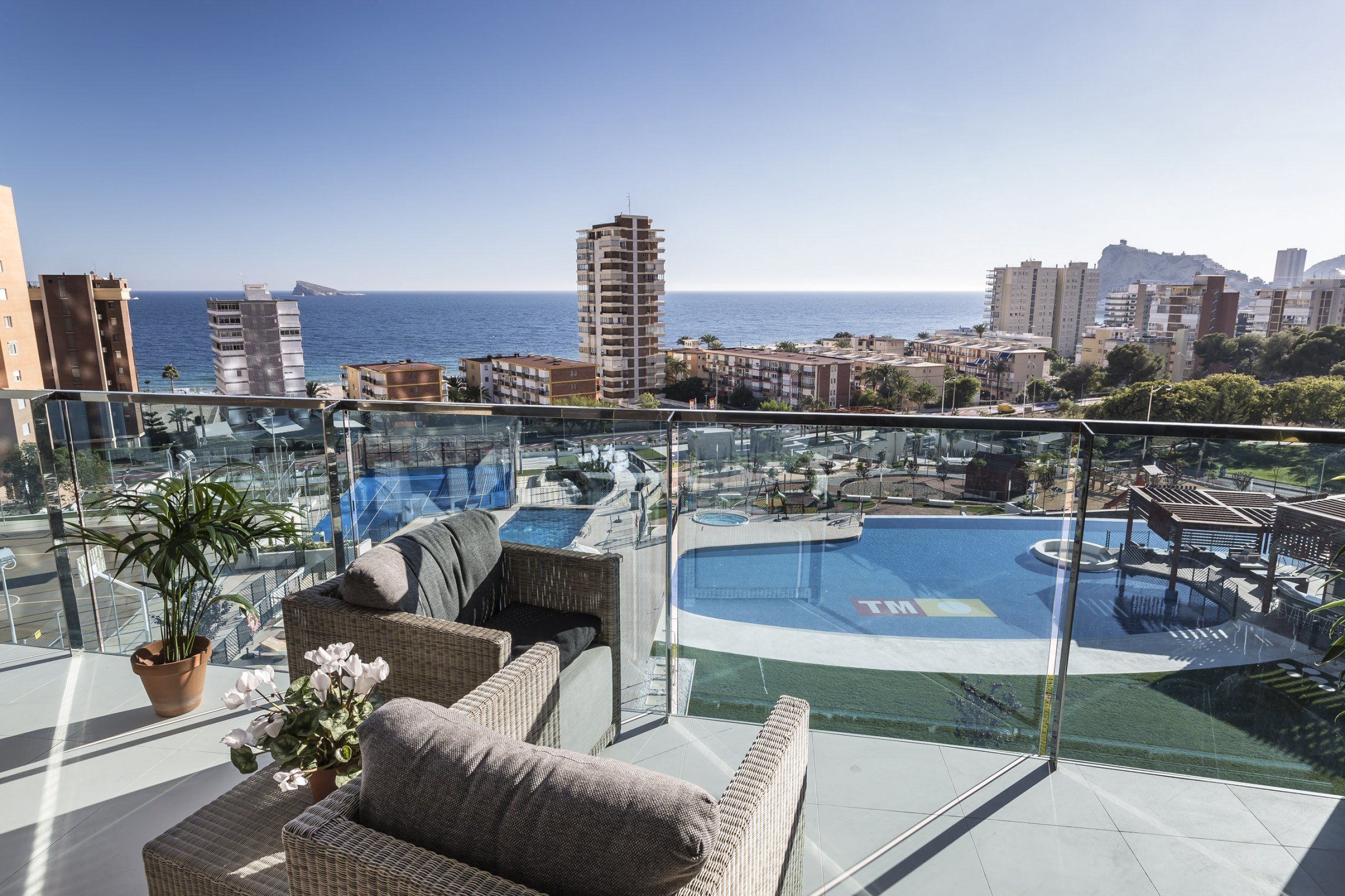 Apartament, 2 dormitoris, terrassa, vistes al mar | Terrassa o pati