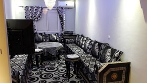 Apartement Mogador 1 | Soggiorno | TV a schermo piatto
