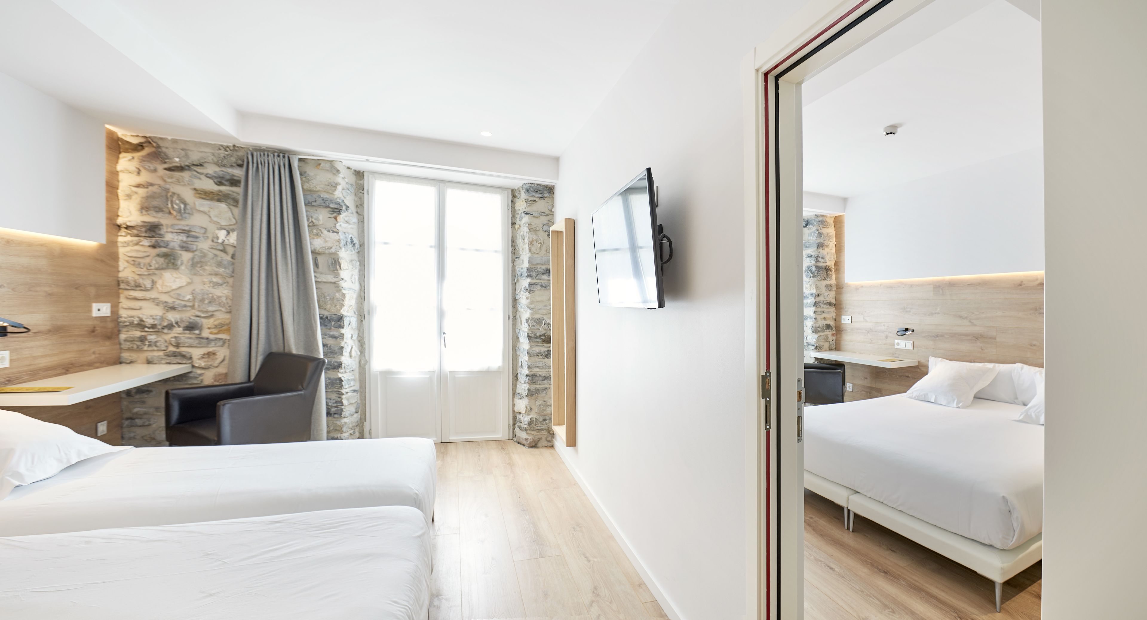 double room | in-room safe, desk, blackout curtains, soundproofing