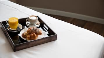 Suíte superior | Serviço de quarto: opções para refeição