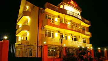 Front of property - evening/night