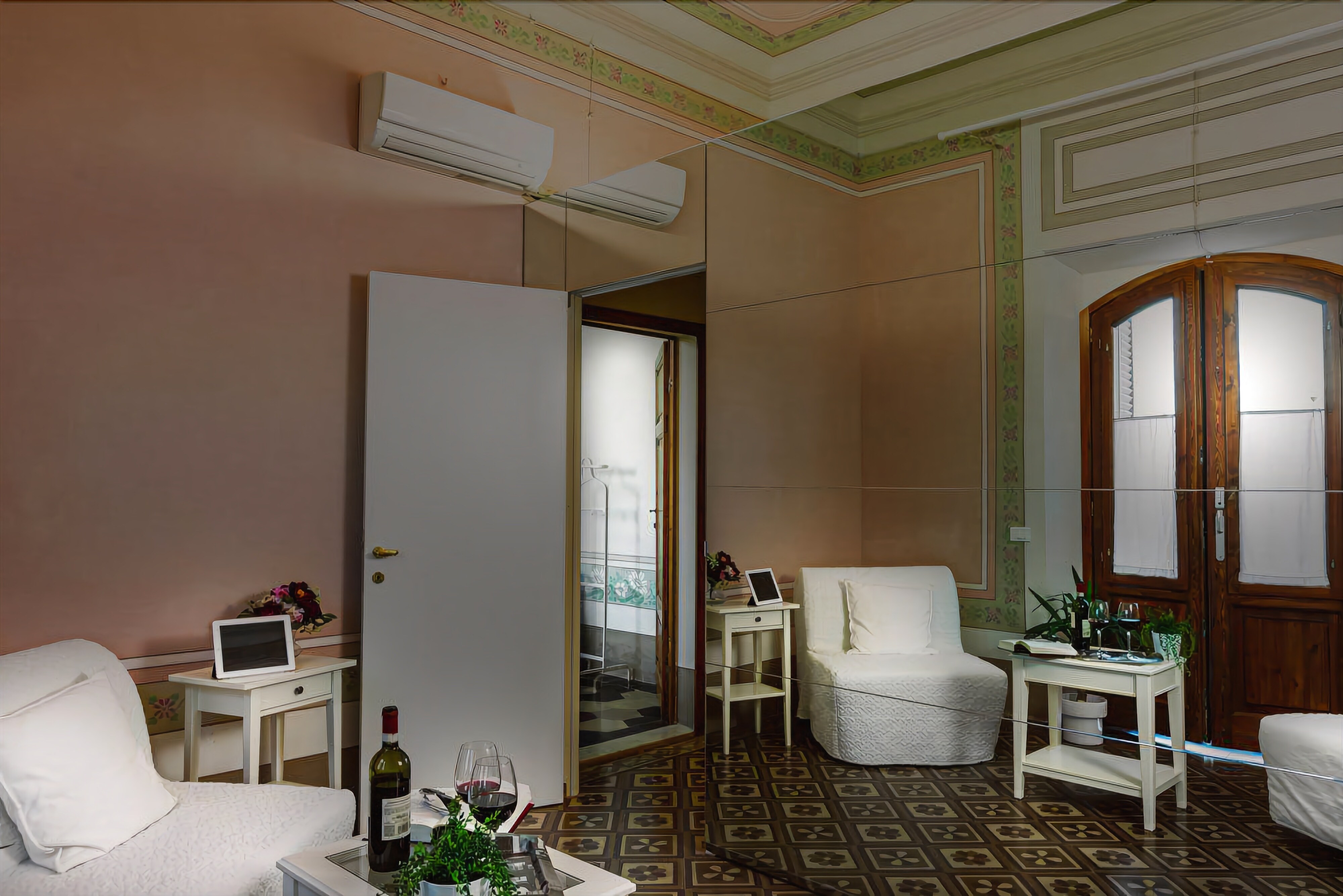 Fyrbäddsrum | Vardagsrum | Platt-tv