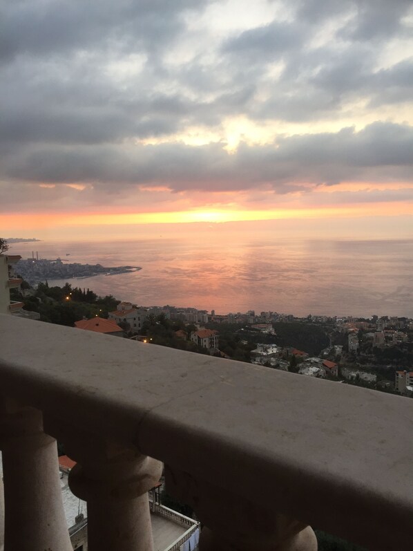 Vue depuis l’hébergement