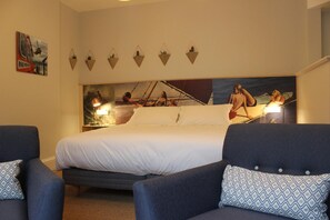 Caixa forta a l'habitació, escriptori, wifi gratuïta i roba de llit 