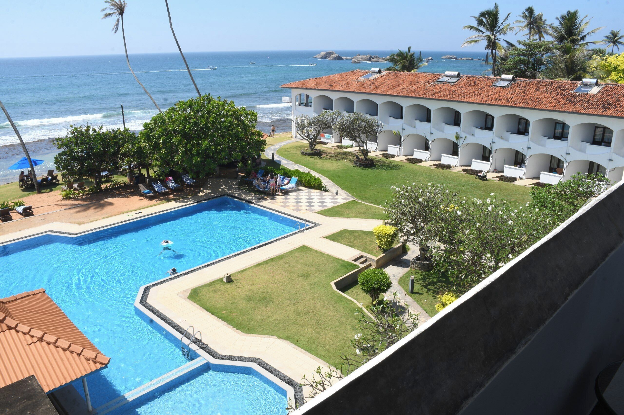 Vista a la playa o al mar