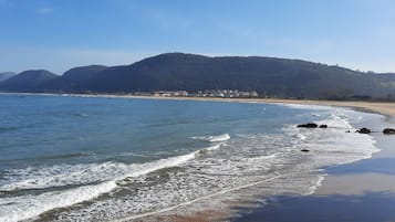 Beach nearby, white sand