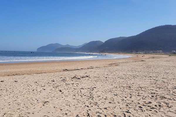 Beach nearby, white sand