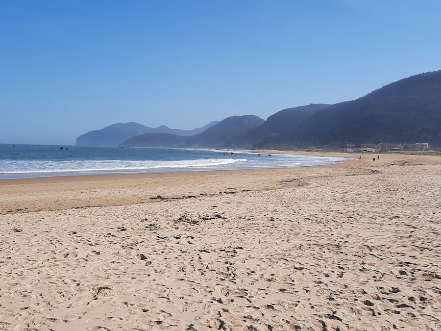 Beach nearby, white sand