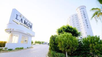 Fassade der Unterkunft