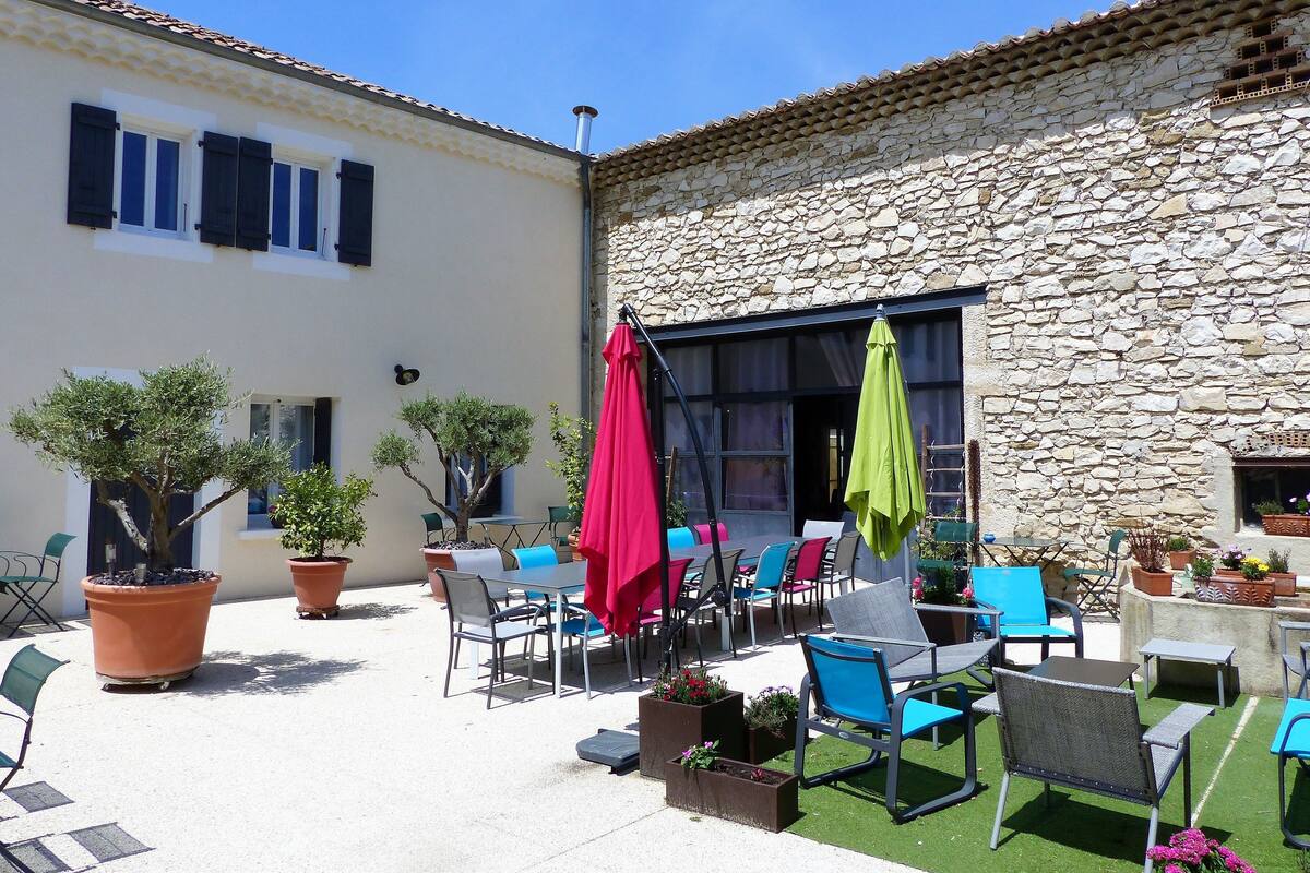 Courtyard view