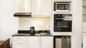 Appartement, vue montagne | Coin cuisine privé