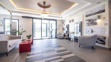 Lobby sitting area