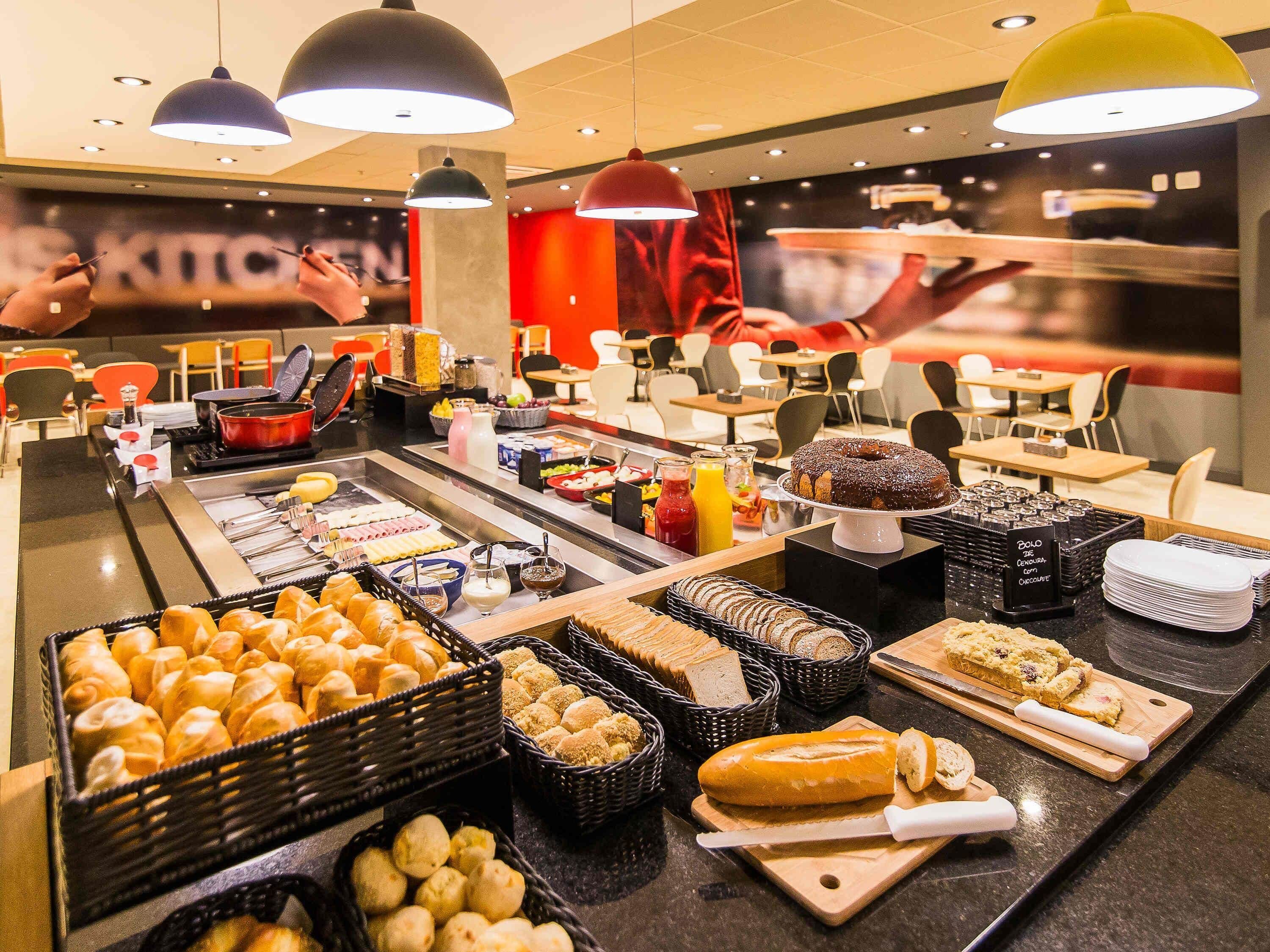 Frokostbuffé hver dag (BRL 39 per person)