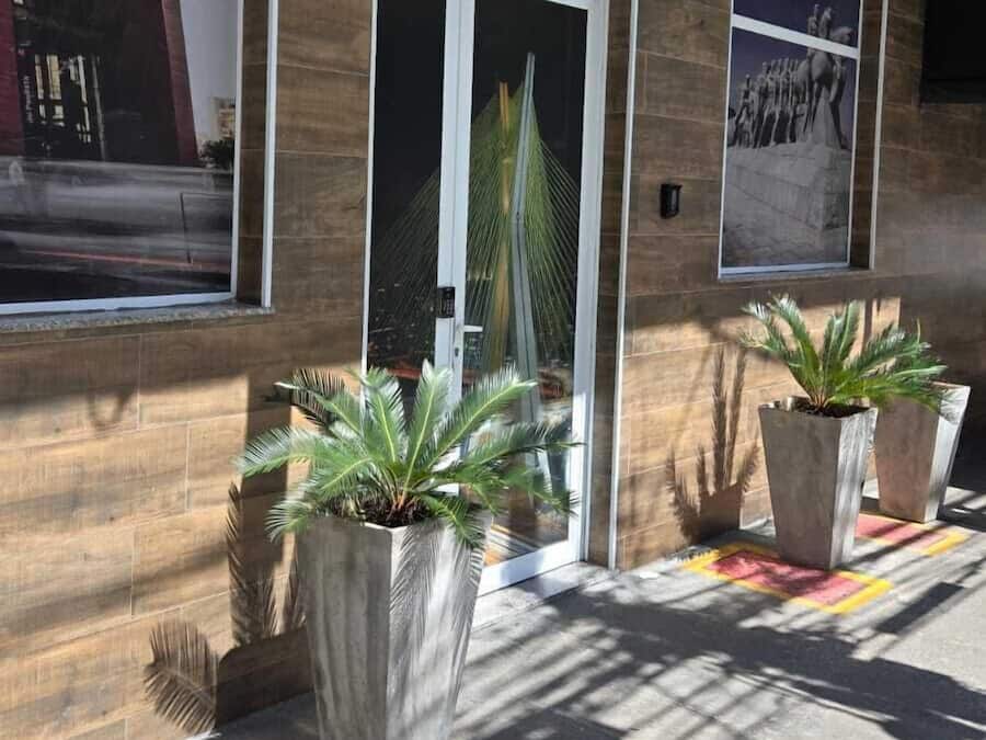 Façade de l’hébergement