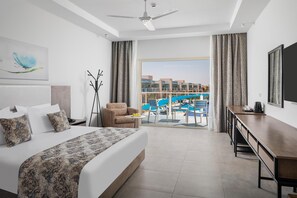 Minibar, in-room safe, blackout curtains, soundproofing - Pickalbatros Sea World Resort - Marsa Alam- "Aqua Park" - All inclusive (El Quseir)