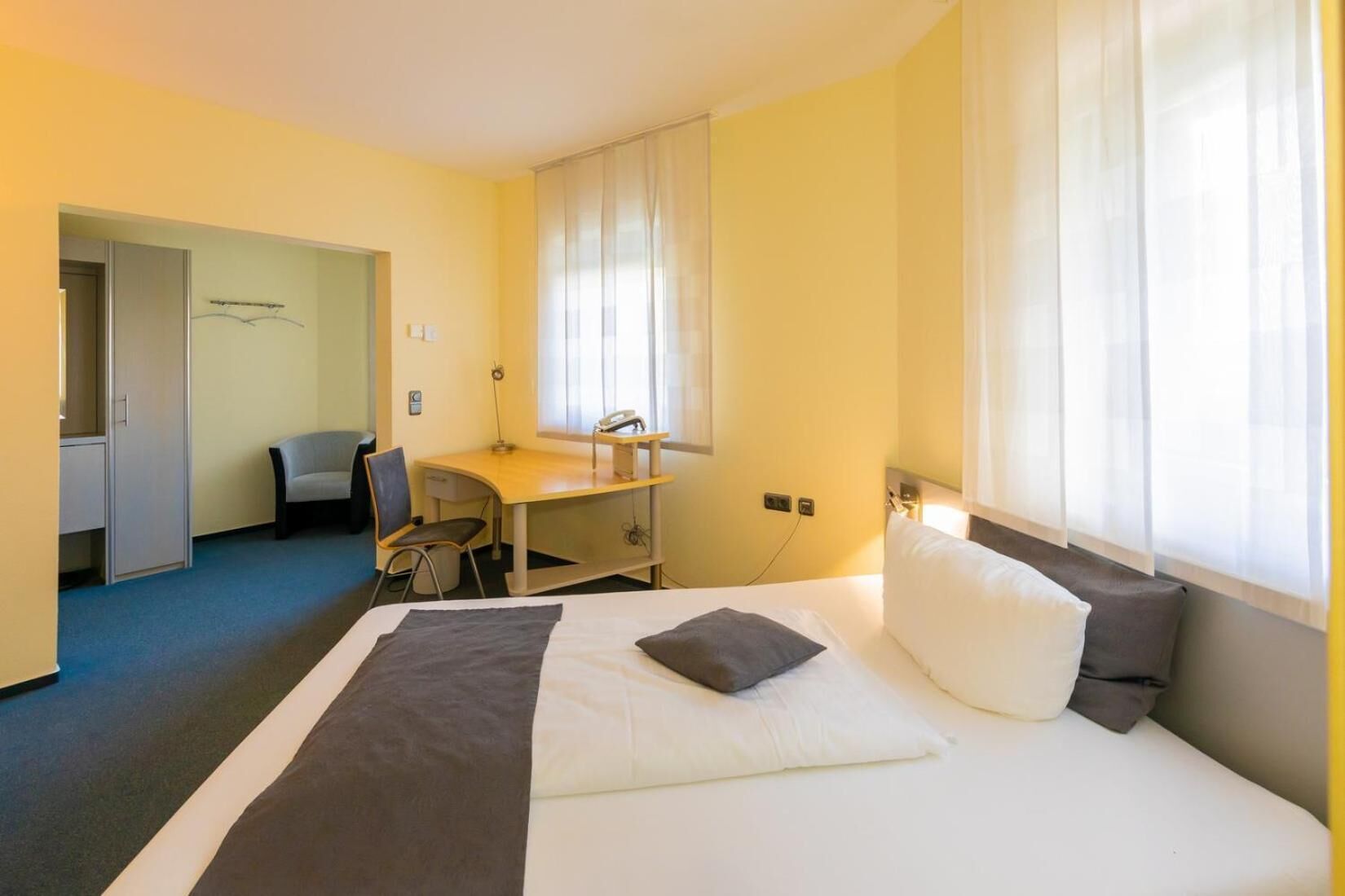Desk, cots/infant beds, rollaway beds, free WiFi