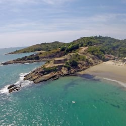 Plage, sable blanc