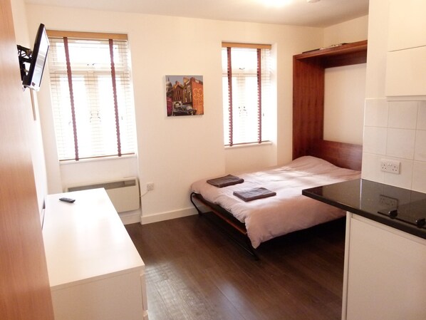 Studio | Living area | Flat-screen TV