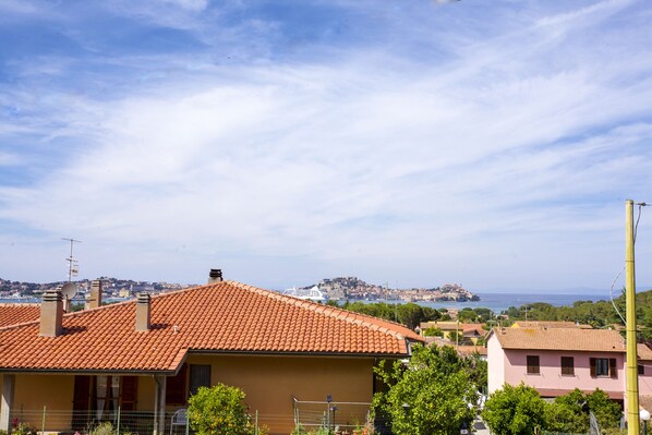 Blick von der Unterkunft