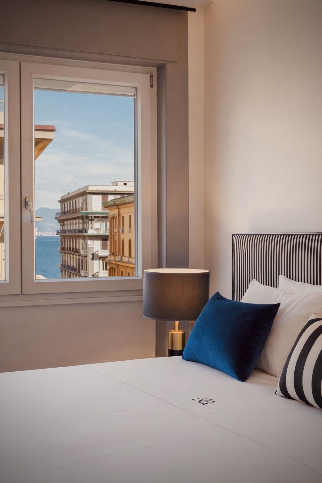 Apartment, Meerblick | Bettwäsche aus ägyptischer Baumwolle, hochwertige Bettwaren