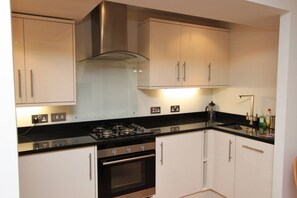 Microwave, stovetop, dishwasher