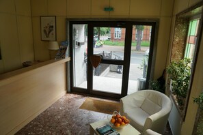 Kiosk voor inchecken/uitchecken