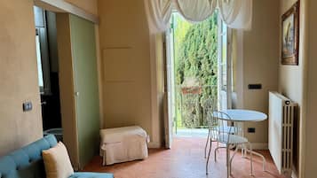 Suite, zum Garten hin | Wohnbereich