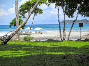 Tæt på stranden