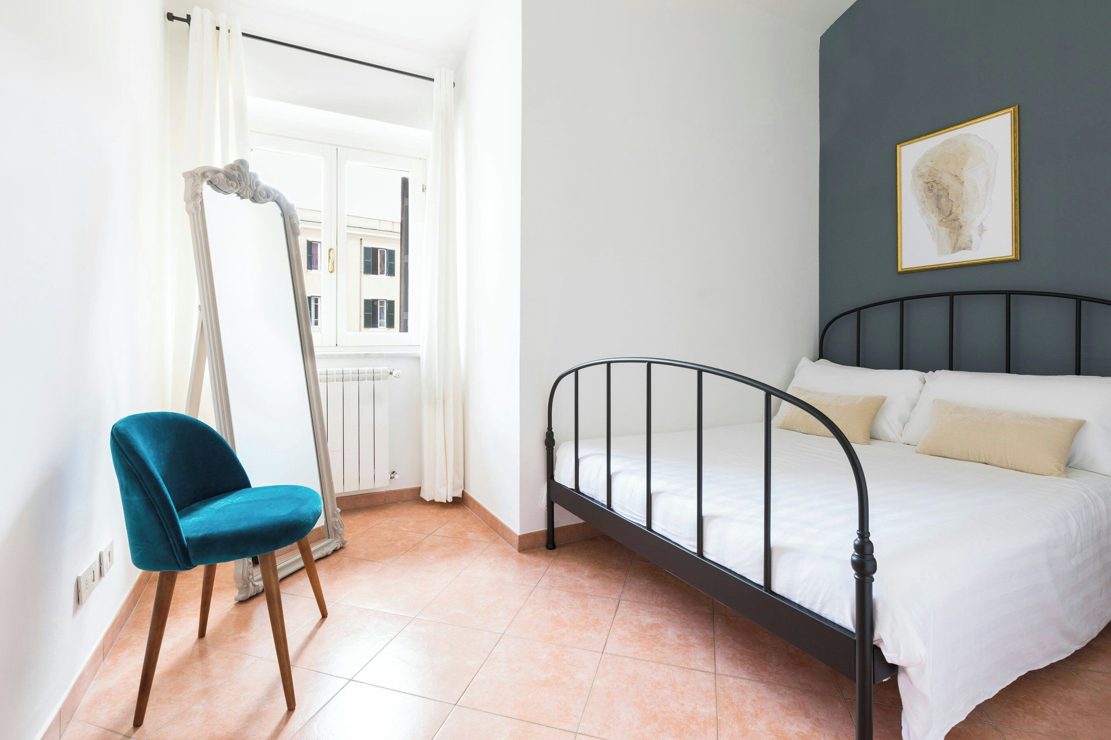 1 bedroom, individually furnished, desk, laptop workspace