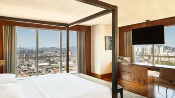 Minibar, desk, blackout curtains, soundproofing