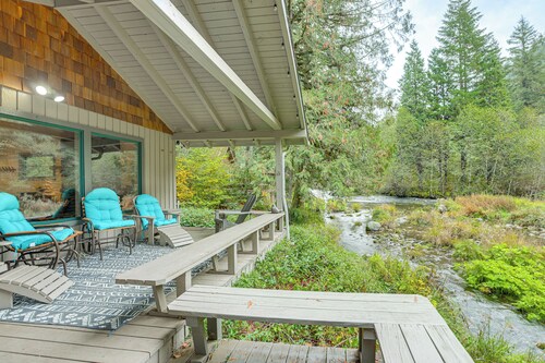 Fishing & Rafting: McKenzie River Cabin!