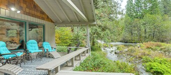 Ruhiger und romantischer Hüttenurlaub am McKenzie River!