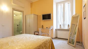 Quarto casal | 1 quarto, roupas de cama premium, frigobar, cofres nos quartos