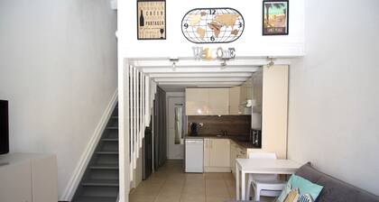 Maisonette T2 et parking dans résidence avec piscine