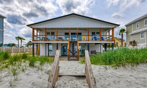 Exterior - Ocean Mist - 7 bed, 5 bath, oceanfront home with pool (Garden City Beach)