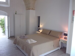 1 غرفة نوم وملاءات أسرّة