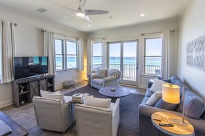 TV, DVD player - Gorgeous Gulf Front Unit, Newly Remodeled, Spectacular Views, Dune Allen Beach (Santa Rosa Beach)