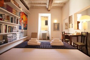 1 bedroom, iron/ironing board, travel crib, free WiFi