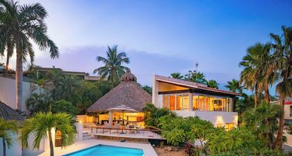 Stunning Open-Air Villa w/ Private Pool and Partial Ocean Views