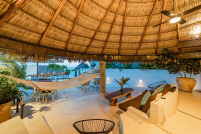 Stunning Open-Air Villa w/ Private Pool and Partial Ocean Views
