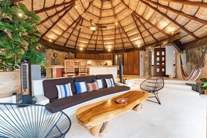 Smart TV, books, streaming services - Stunning Open-Air Villa w/ Private Pool and Partial Ocean Views (Huatulco)