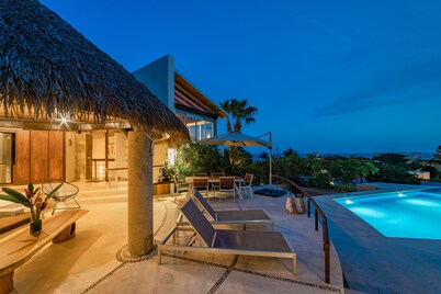 Stunning Open-Air Villa w/ Private Pool and Partial Ocean Views