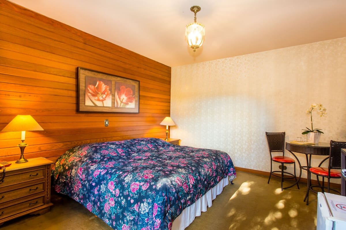 Quarto casal standard | Frigobar, ferros/tábuas de passar roupa, berços grátis