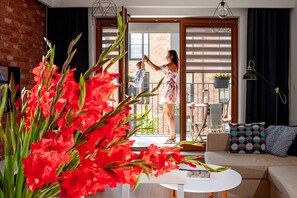 Căn hộ Deluxe, 2 phòng ngủ, ban công | Khu tổ chức tiệc sinh nhật