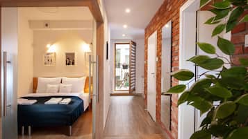 Premium bedding, in-room safe, soundproofing, iron/ironing board