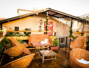 Terrace/patio - Hostal del Aguila (Vina del Mar)